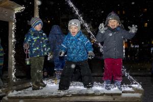 011 Pozdrav zimi in praznik luči Foto atelje Postojnatext